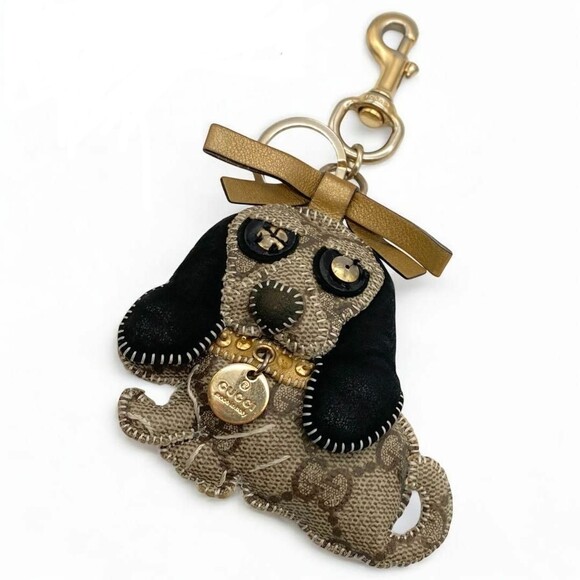 Gucci Guccioli Bag Charm Key Ring #224025G13B